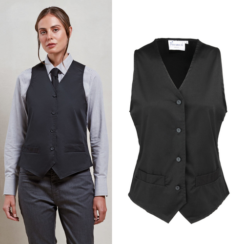 Premier Women's hospitality waistcoat - PR621
