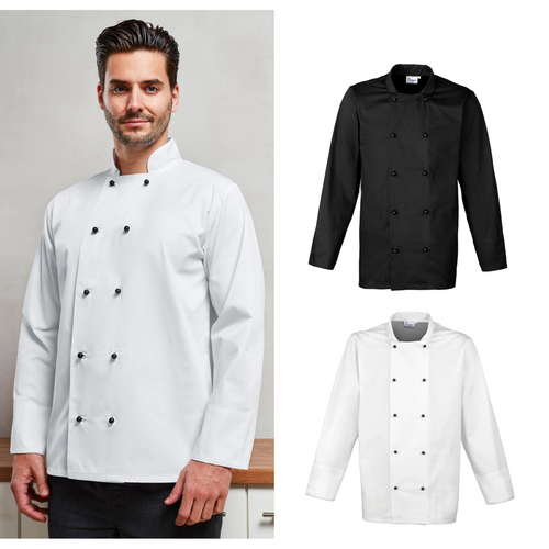 Premier Cuisine long sleeve chef's jacket