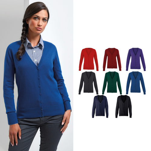 Premier Women's button-through knitted cardigan