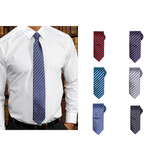 Premier Double stripe tie