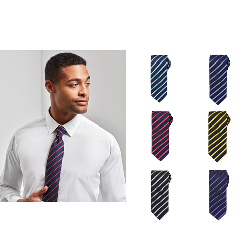 Premier Sports stripe tie