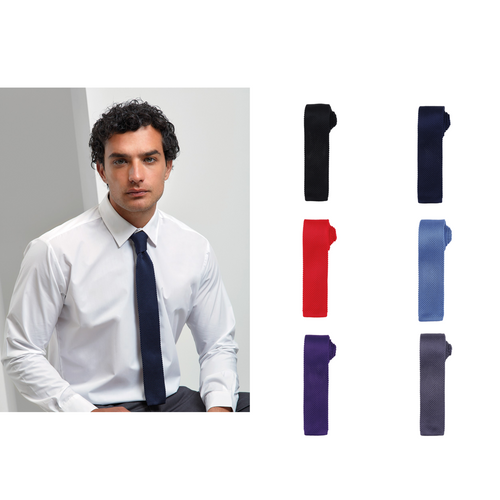 Premier Slim knitted tie