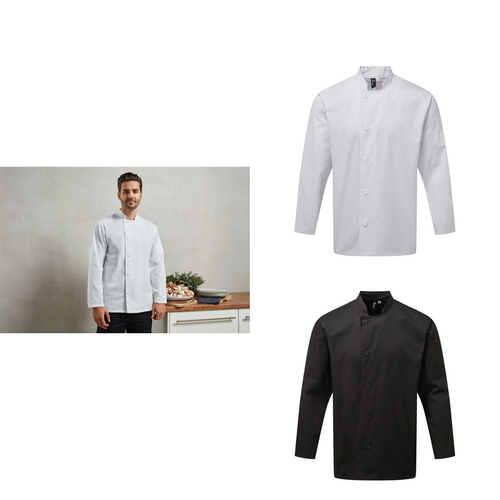 Premier Chef's essential long sleeve jacket