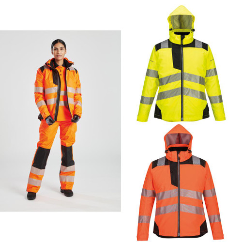 Portwest Women’s PW3 Hi-vis winter jacket (PW382)