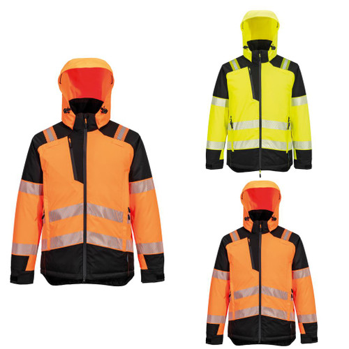 Portwest PW3 Hi-vis winter jacket (T160)