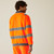 Regatta High Visibility Hi-vis Pro contrast crew neck sweatshirt