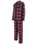 SF Men's tartan lounge Set