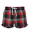 SF Women's tartan frill shorts
