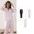 Towel City Women's satin long pyjamas