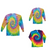 Colortone Long sleeve tie-dye T
