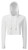 Women's TriDri® cropped hooded long sleeve t-shirt