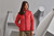 2786 Women's honeycomb hooded jacket