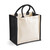 Westford Mill Printers midi jute tote