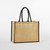 Westford Mill Natural starched jute classic shopper