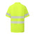 Yoko Hi-vis mandarin collar zip neck comfort trim polo (HVJ230)
