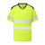 Yoko Hi-vis mandarin collar comfort trim t-shirt (HVJ430)