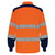 Yoko Hi-vis two-tone long sleeve polo (HVJ330)