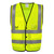 Yoko Hi-vis superior open mesh button waistcoat (HVW860)