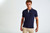 Asquith & Fox Men's classic fit contrast polo