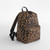 Bagbase Leopard print mini backpack
