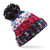 Beechfield Corkscrew pom pom beanie