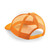 Product image: BC645_Orange_White_BACK.jpg