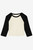 Bella Canvas Women’s micro rib 3/4 raglan baby t-shirt