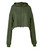 Bella Canvas Women's cropped fleece hoodie