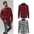 Build Your Brand Checked flannel shirt