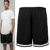 Build Your Brand Two-tone mesh shorts