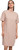 Build Your Brand Women's organic oversizes slit tee dress