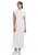 Build Your Brand Women’s long extended shoulder dress