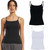 Build Your Brand Women’s stretch Jersey short slim top