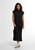 Build Your Brand Women’s Sorona long extended shoulder dress