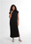 Build Your Brand Women’s Sorona long extended shoulder dress