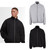 Build Your Brand Oversized zip jacket