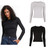 Build Your Brand Women’s ultra slim long sleeve