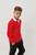 Front Row Kids long sleeve plain rugby shirt