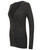 Henbury Women's v-button cardigan