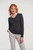 Russell Collection Women's v-neck knitted sweater