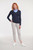 Russell Collection Women's v-neck knitted sweater