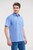 Russell Collection Short sleeve polycotton easycare poplin shirt