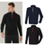 Finden & Hales ¼ zip long sleeve fleece piped