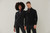 Finden & Hales ¼ zip long sleeve fleece piped