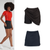 Finden & Hales Women's skort with wicking finish