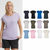 New Morning Studios Women’s regular extended shoulder tee