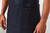 Premier District waxed-look denim bib apron