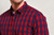 Premier Mulligan check cotton long sleeve shirt