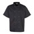 Premier Studded front short sleeve chef's jacket