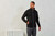 Premier Men's spun dyed sustainable zip-through sweatshirt
